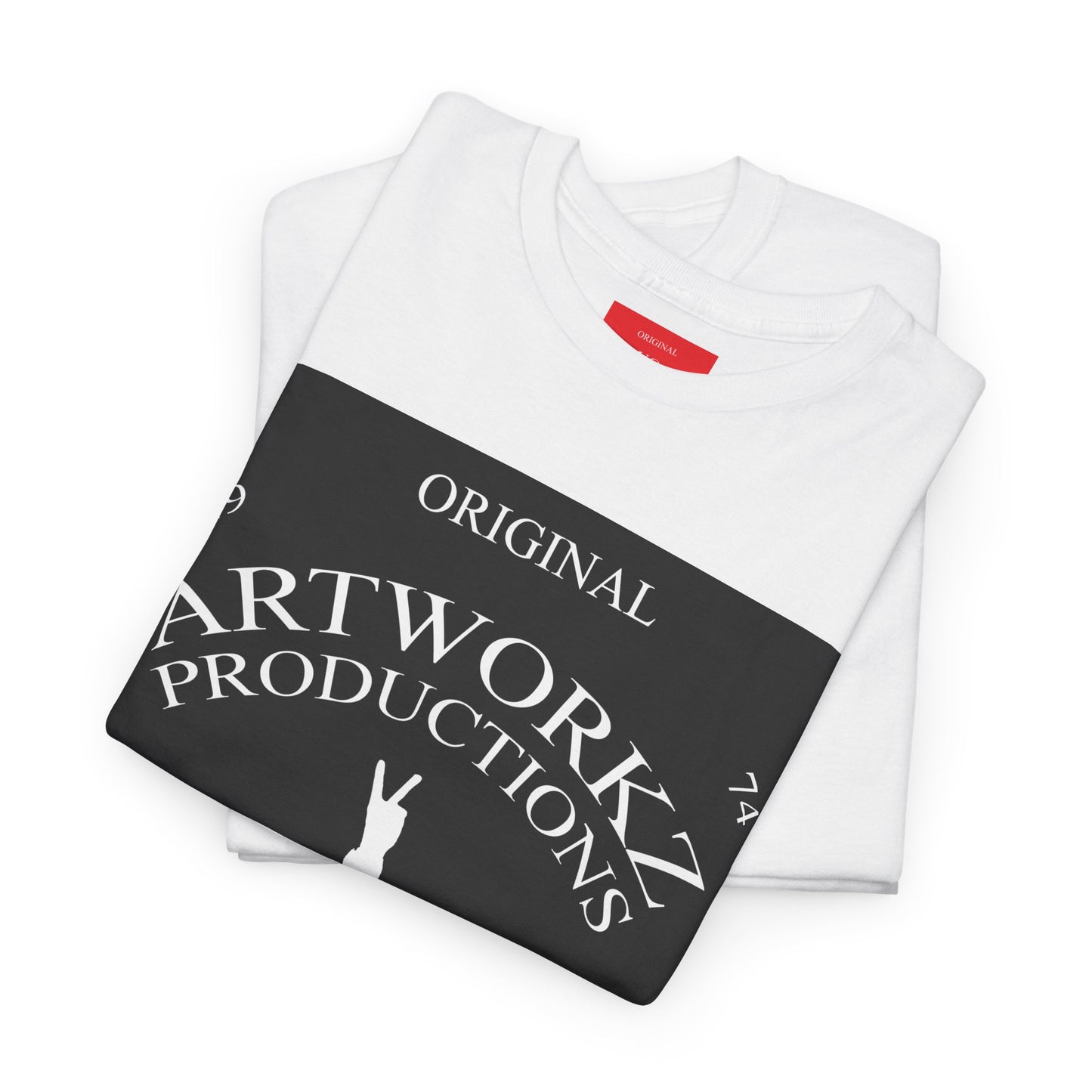 'Original Black Label' t-shirt by Artworkz Productions