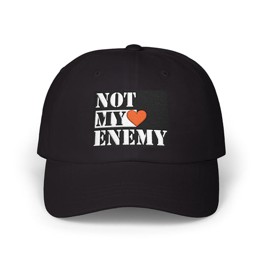 #NotMyEnemy - Classic Cap (Black)
