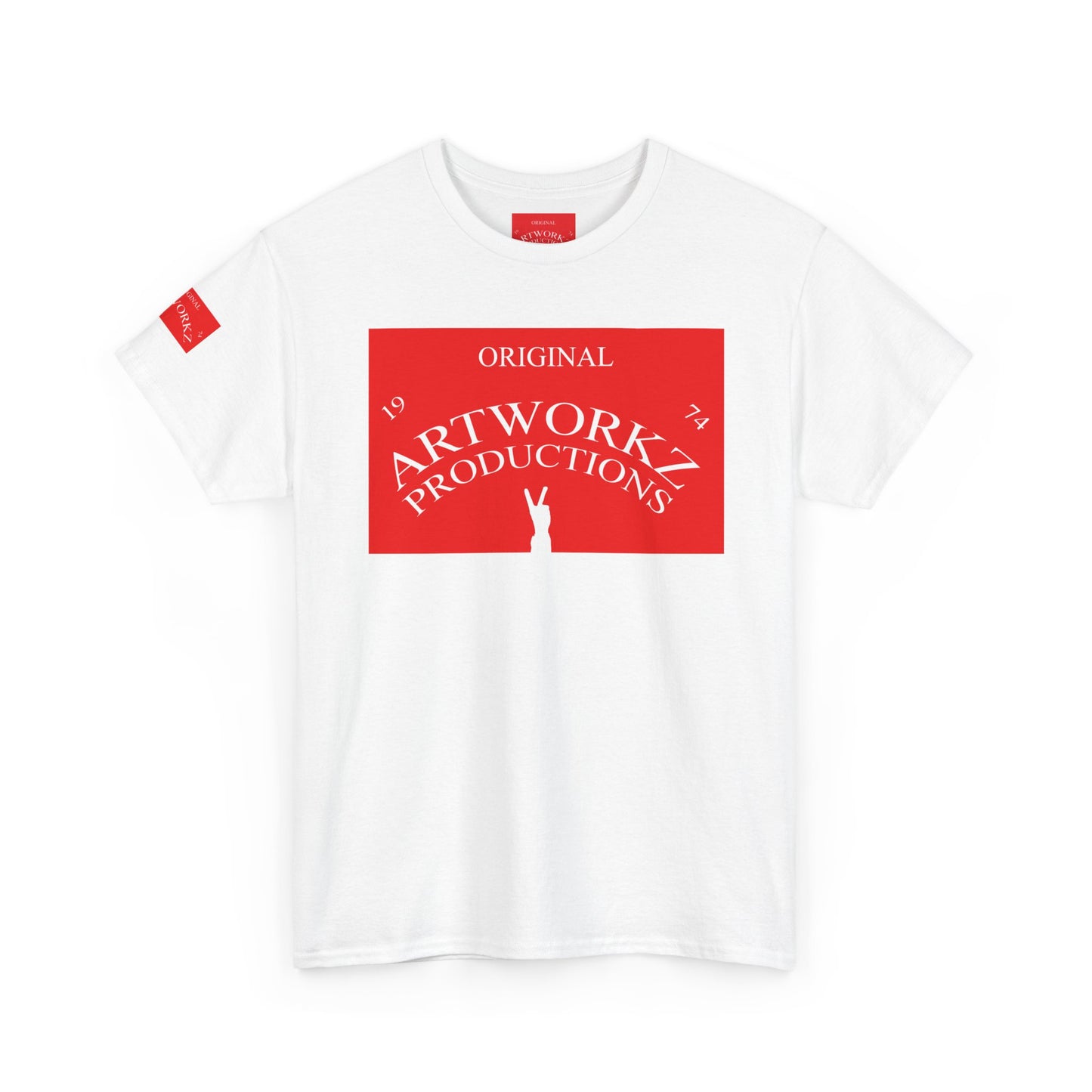 'Original Red Label' t-shirt by Artworkz Productions
