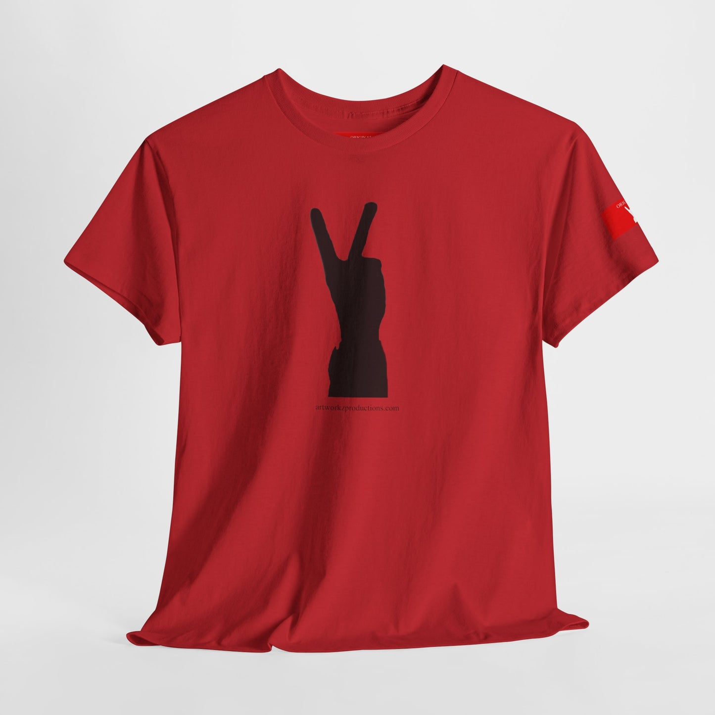 'V-Fingers' t-shirt by Artworkz Productions