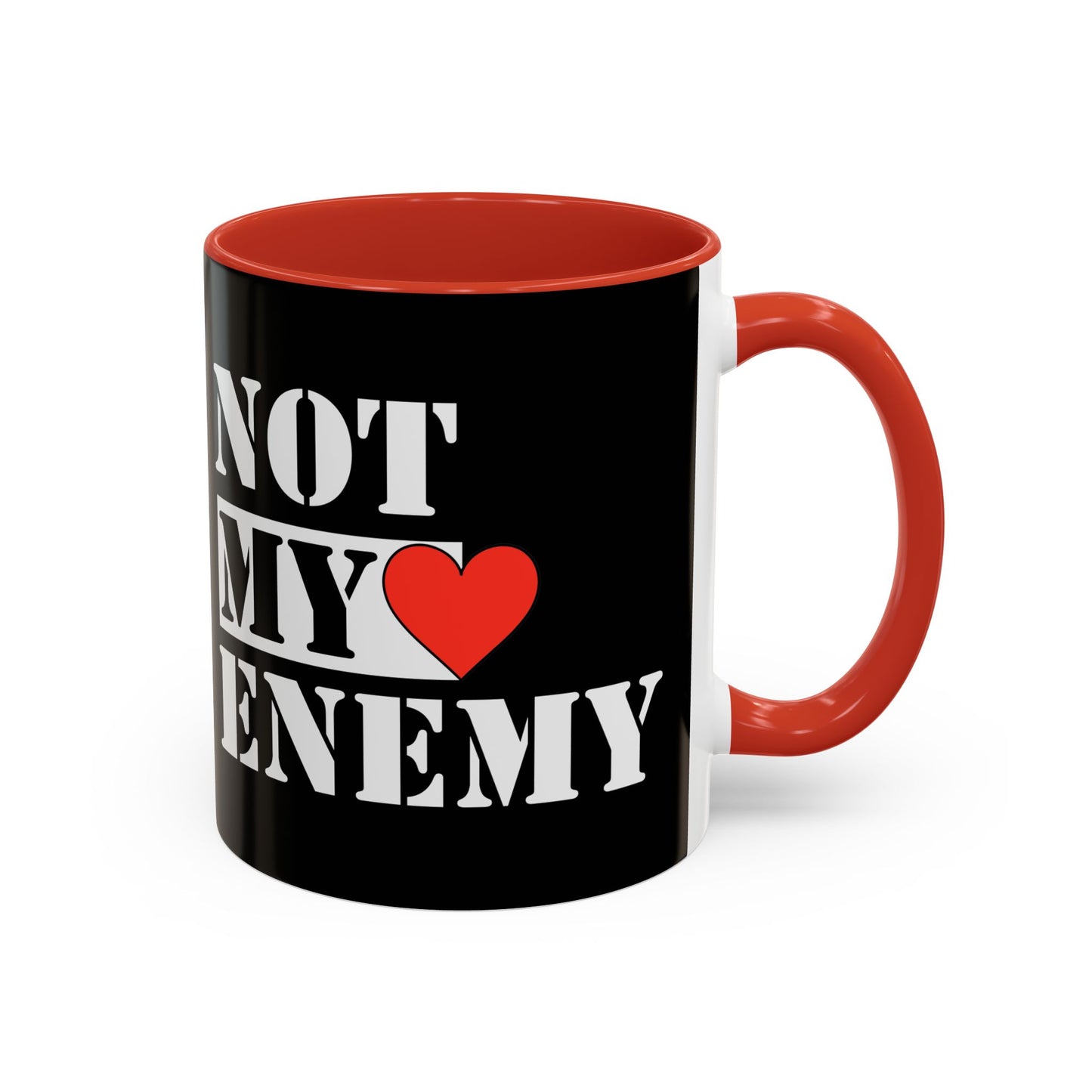 #NotMyEnemy - 'Don't be a Mug' (11, 15oz) - Black