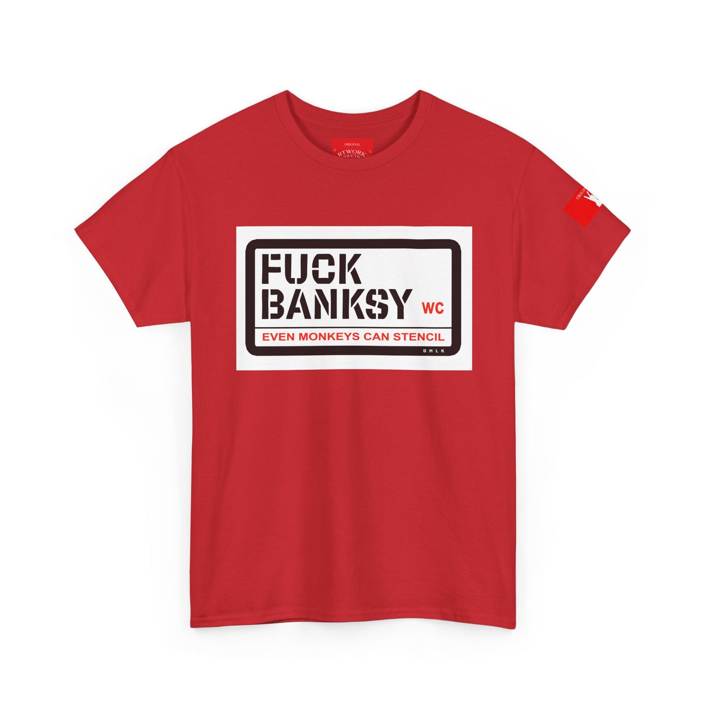 'Fuck Banksy' t-shirt by Anonymous Artist