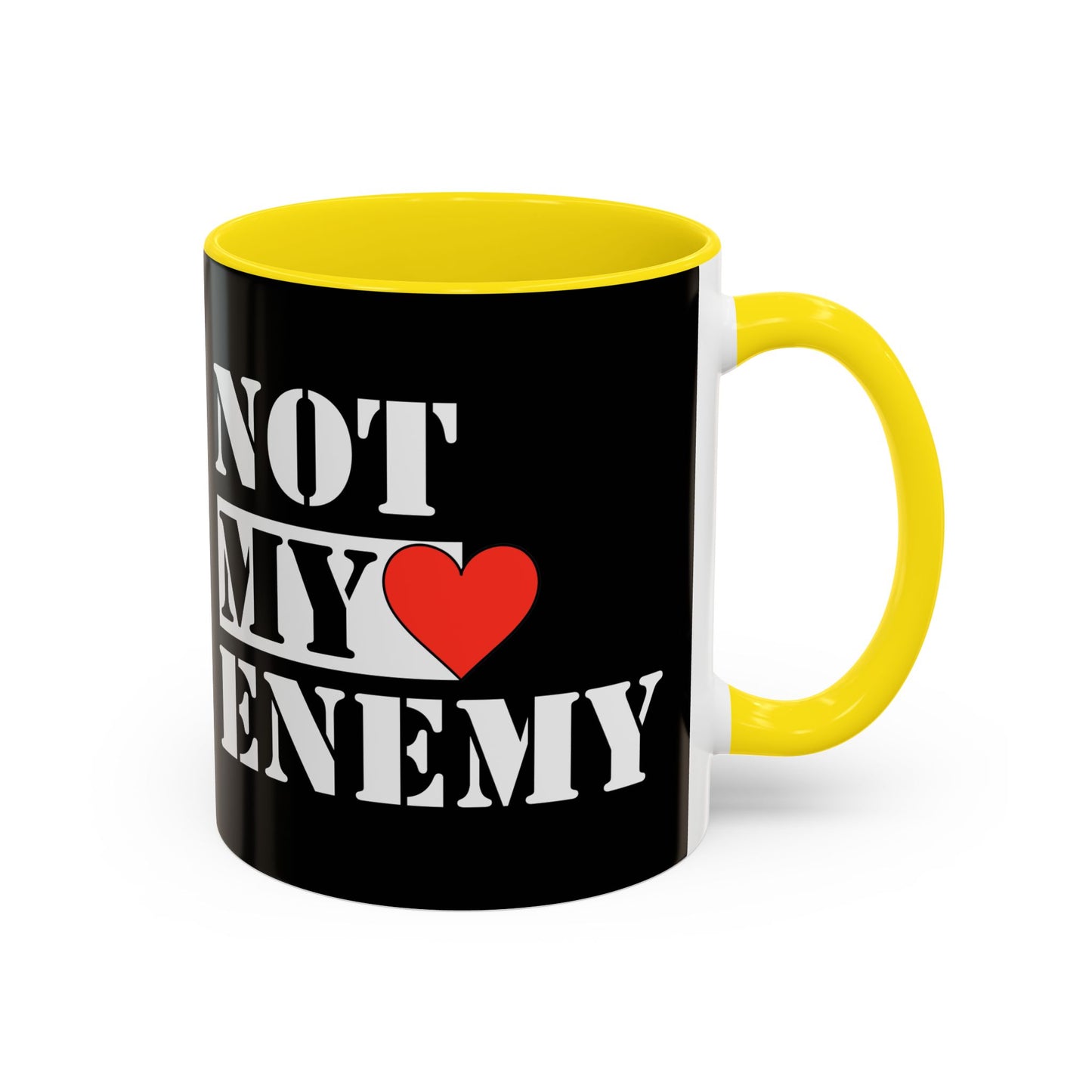 #NotMyEnemy - 'Don't be a Mug' (11, 15oz) - Black