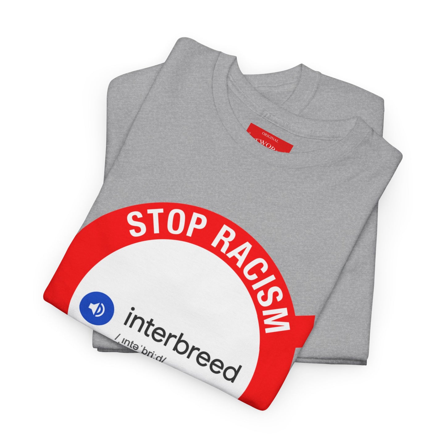 'End Racism. Interbreed.' t-shirt by Grey Dorian